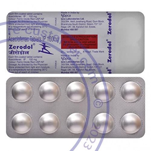 Trustedtabs Pharmacy. aceclofenac tablets. Uses, Side Effects, Interactions, Pictures
