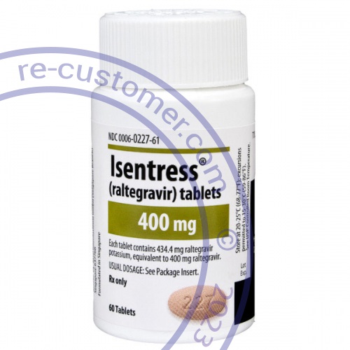 Trustedtabs Pharmacy. isentress tablets. Uses, Side Effects, Interactions, Pictures