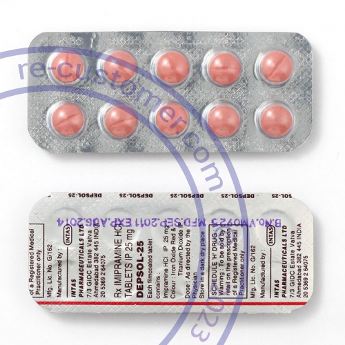 Trustedtabs Pharmacy. tofranil tablets. Uses, Side Effects, Interactions, Pictures